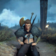 eivor meditating in assassins creed valhalla